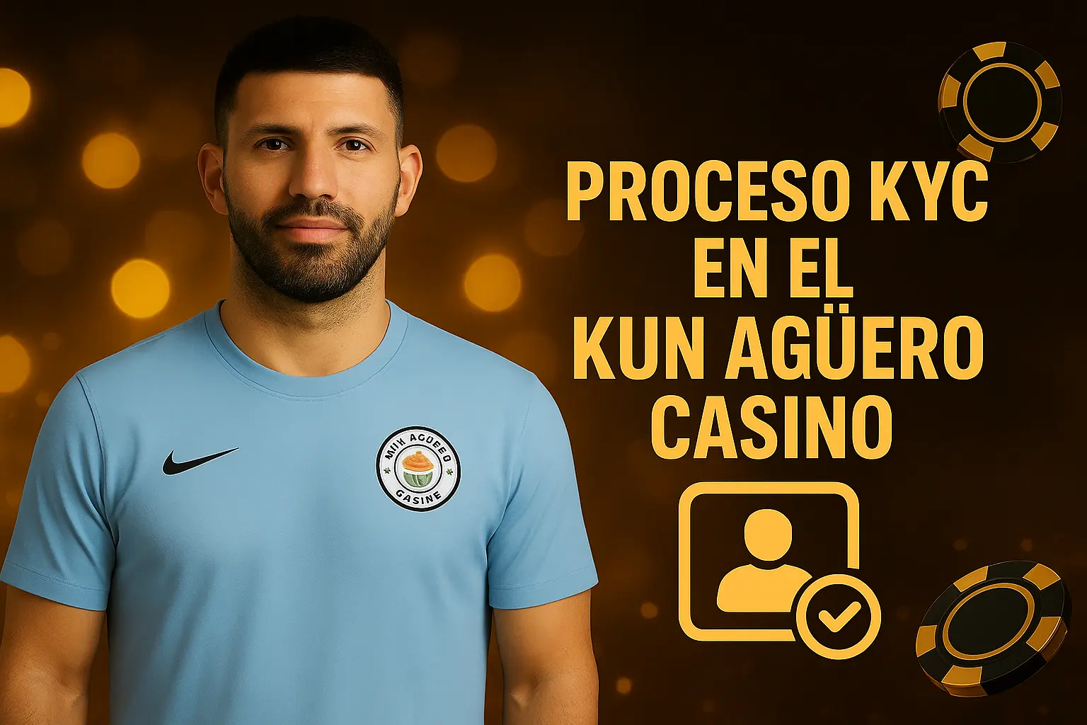 Proceso KYC en el Kun Agüero Casino