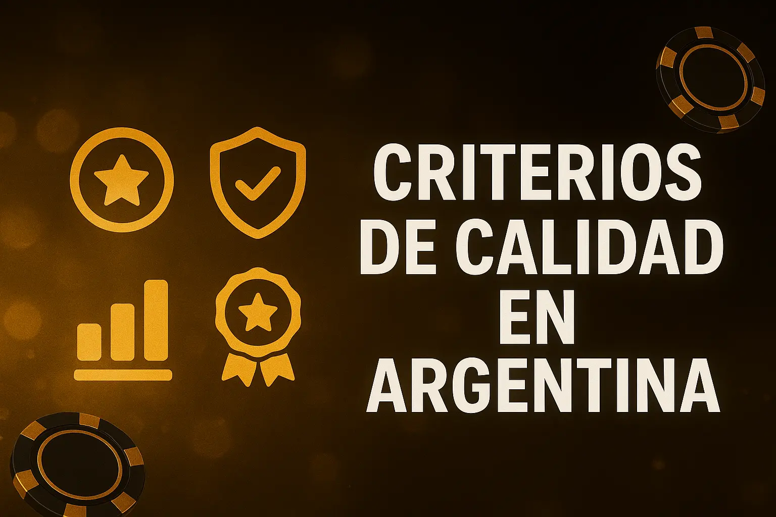 Criterios de calidad del casino Kun Agüero en Argentina